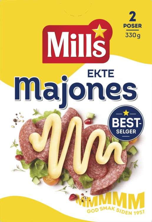 Majones Ekte 2pk 330g Mills