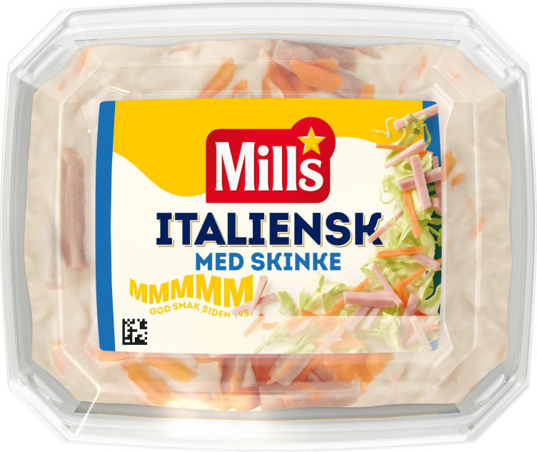 Italiensk Salat Med Skinke 180g Mills