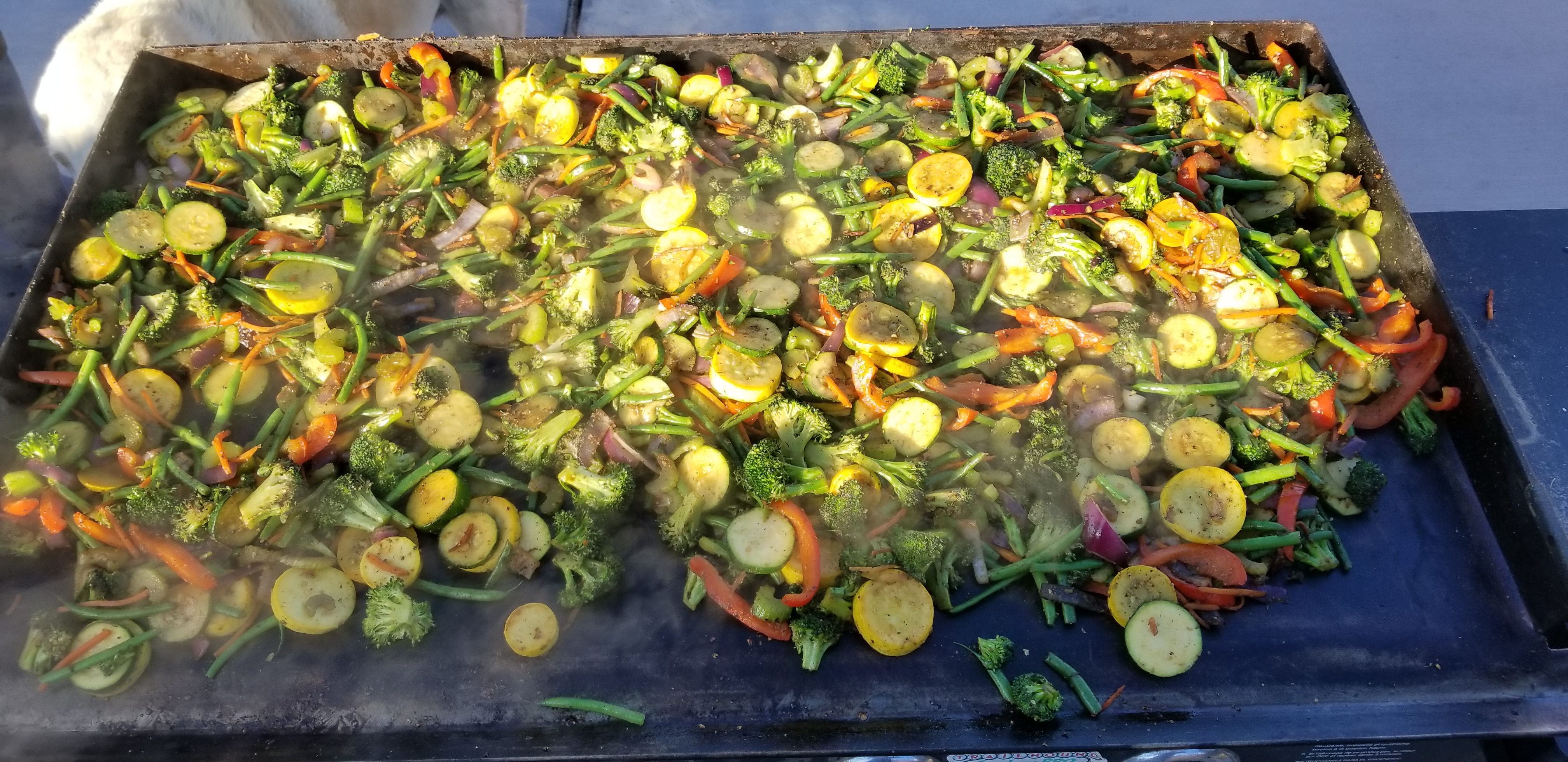 Arranged Food and Objects