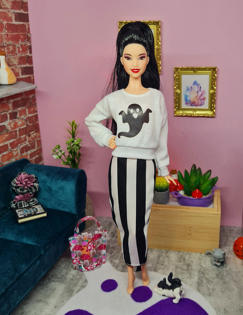 Barbie Clothes - Spell-Bound Long Pencil Skirt