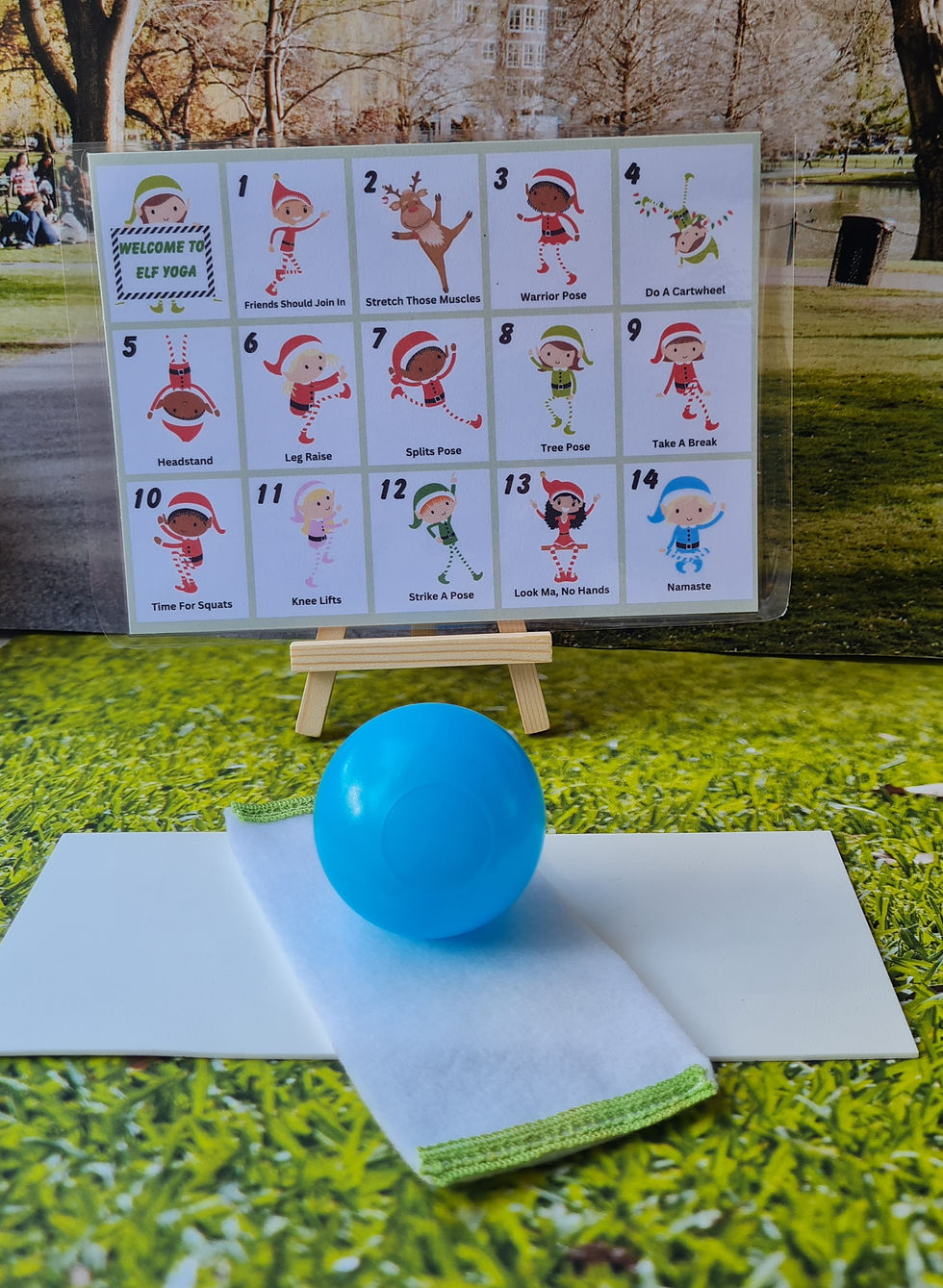 Thumbnail: Elf On The Shelf Accessories - Elf Yoga Set (9 Options)