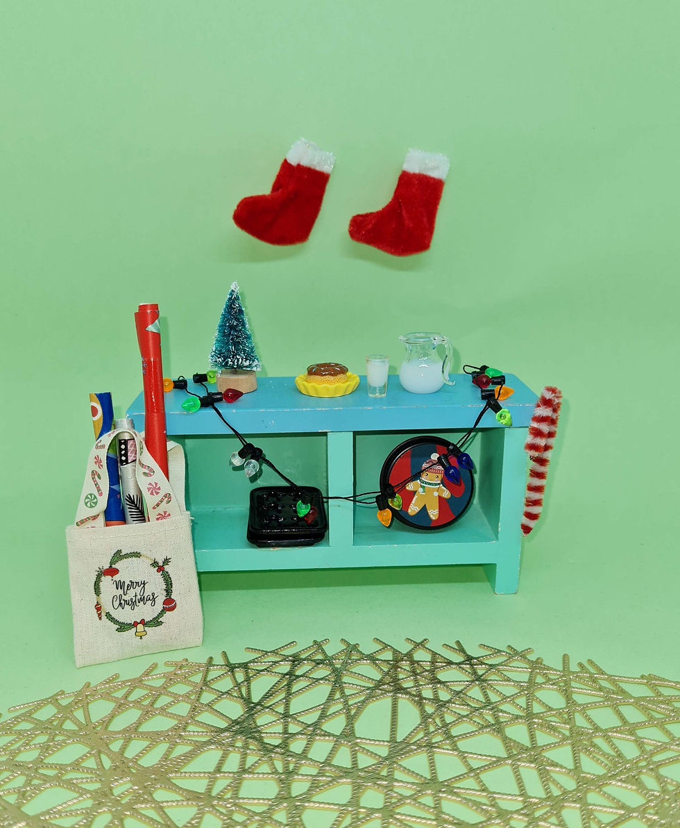 Thumbnail: Christmas snack laid out for Santa