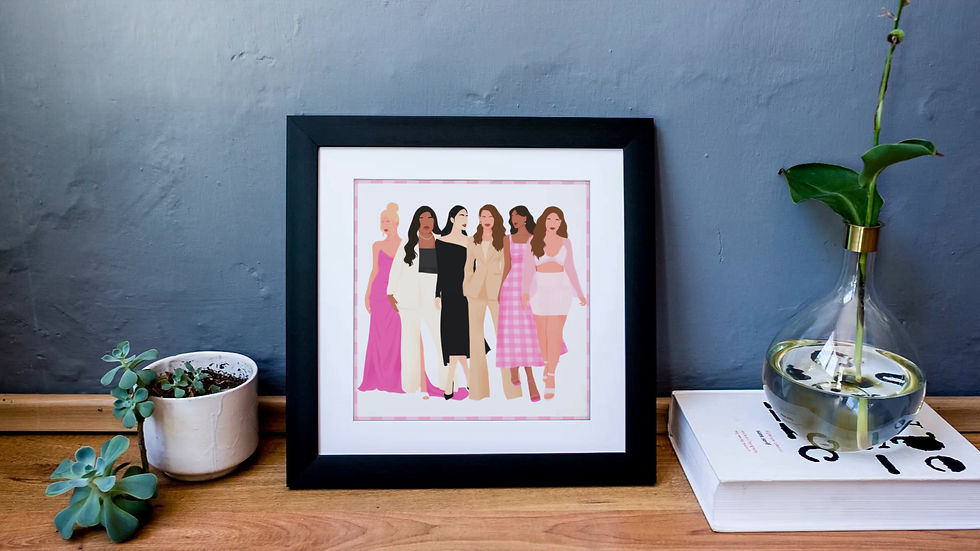 Thumbnail: Art Print - Glam Squad