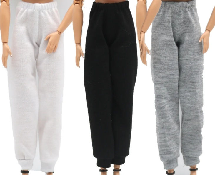 Barbie & Rainbow High Clothes - Sweat Pants (3 Options)