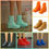 Thumbnail: Barbie Accessories -  Hiking Boots for Various Feet Types (6 Options)