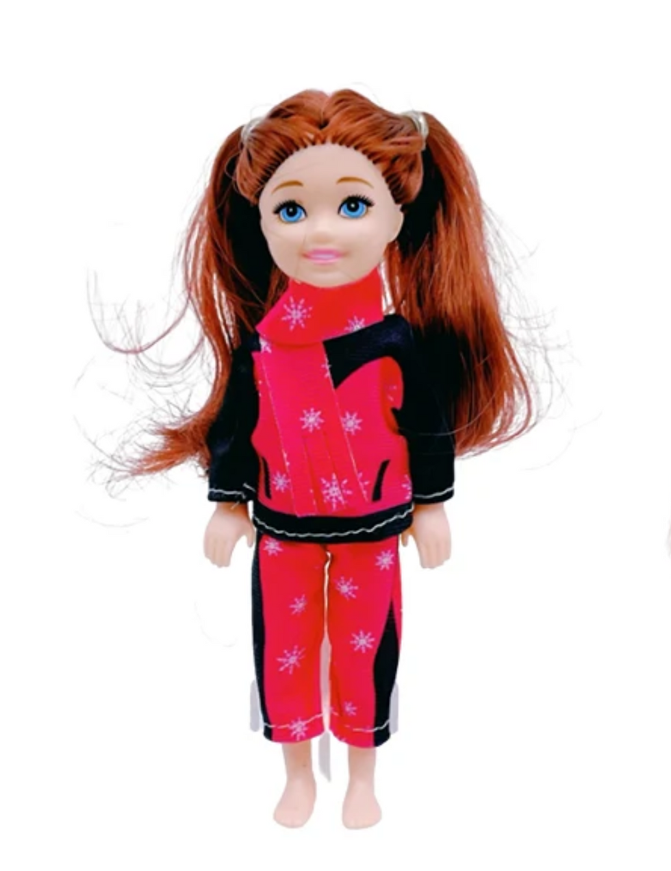 Thumbnail: Skiwear, Scarf and Woolly Hat