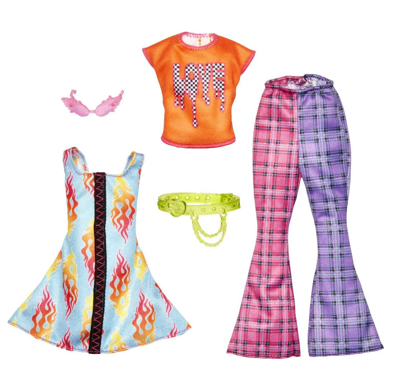 Barbie Clothes - Rocker Twin Set with Accessories