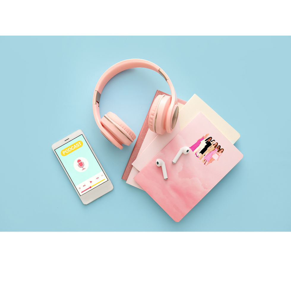 Thumbnail: Vinyl Sticker - Glam Squad Brooklyn (Transparent)