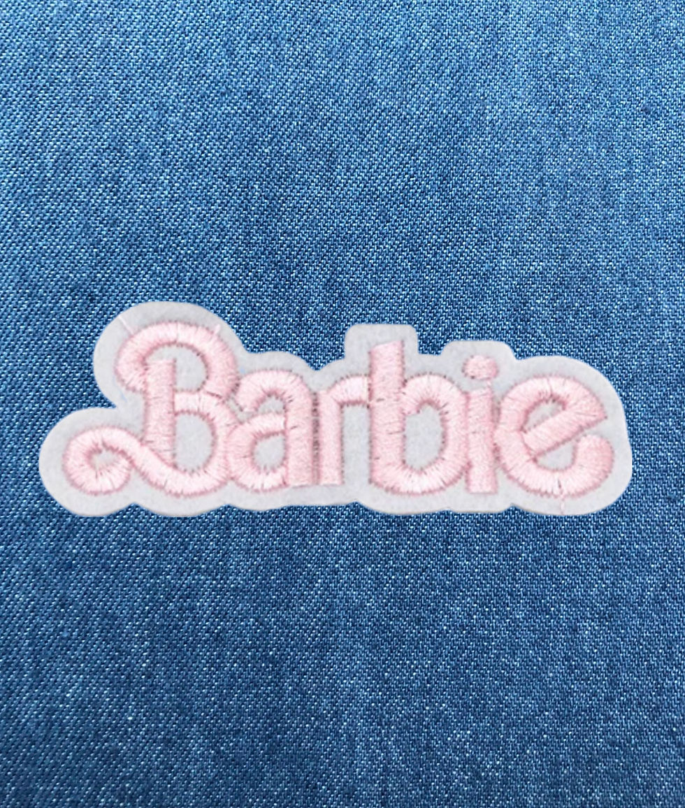 Thumbnail: Embroidered Patches - Barbie (3 Options)