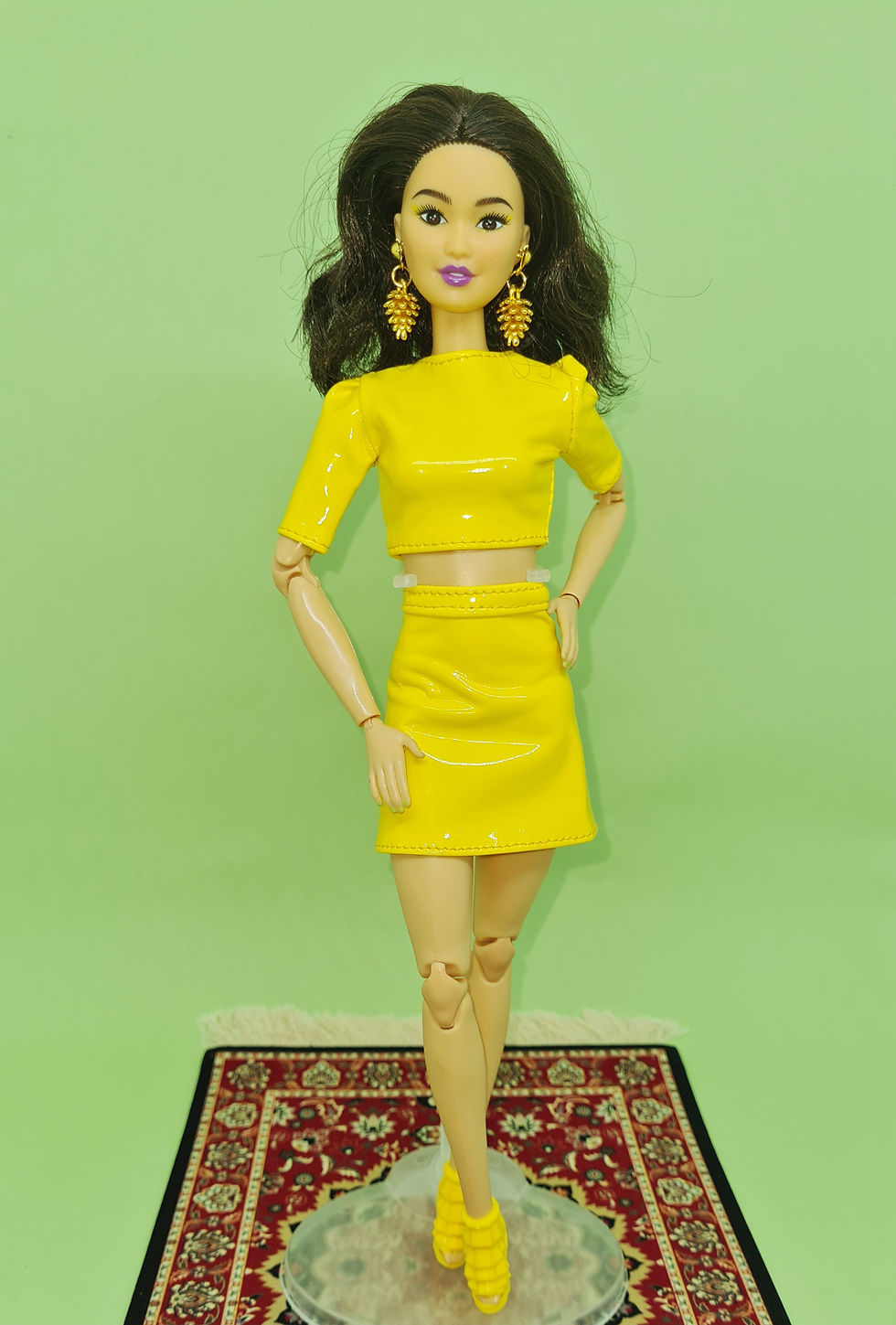 Thumbnail: Barbie Clothes - Vinyl Crop Tops (4 Options)