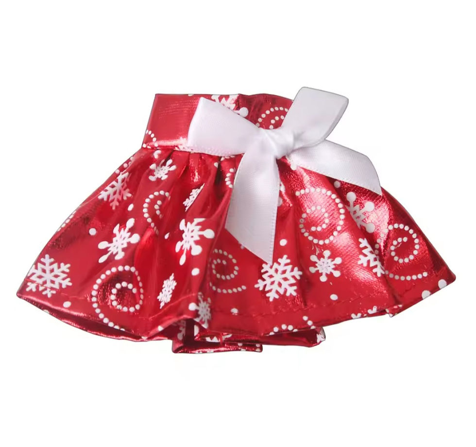 Thumbnail: Elf On The Shelf Clothes - Fun Christmas Skirts (3 Options)
