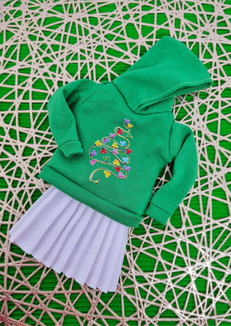 Thumbnail: Barbie Clothes - Pleated Tartan Skirts (5 Options)