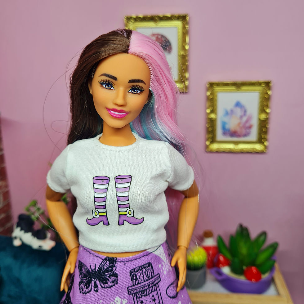 Thumbnail: Barbie & Rainbow High Clothes - Wicked T-shirts (4 Options)