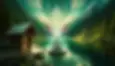 DALL·E 2024-10-15 21.54.59 - An abstract interpretation of a serene, intimate outdoor sett
