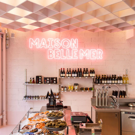 Création d'un restaurant / poissonnerie haut de gamme à Pantin