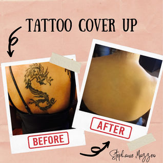 Tattoo Cover Up by Stephanie Mazzeo 