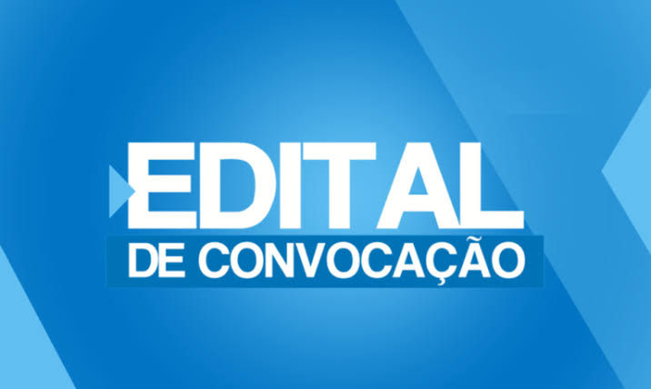 Edital de Convocação Extraordinária.