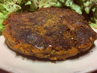 Steak végétarien aux lentilles