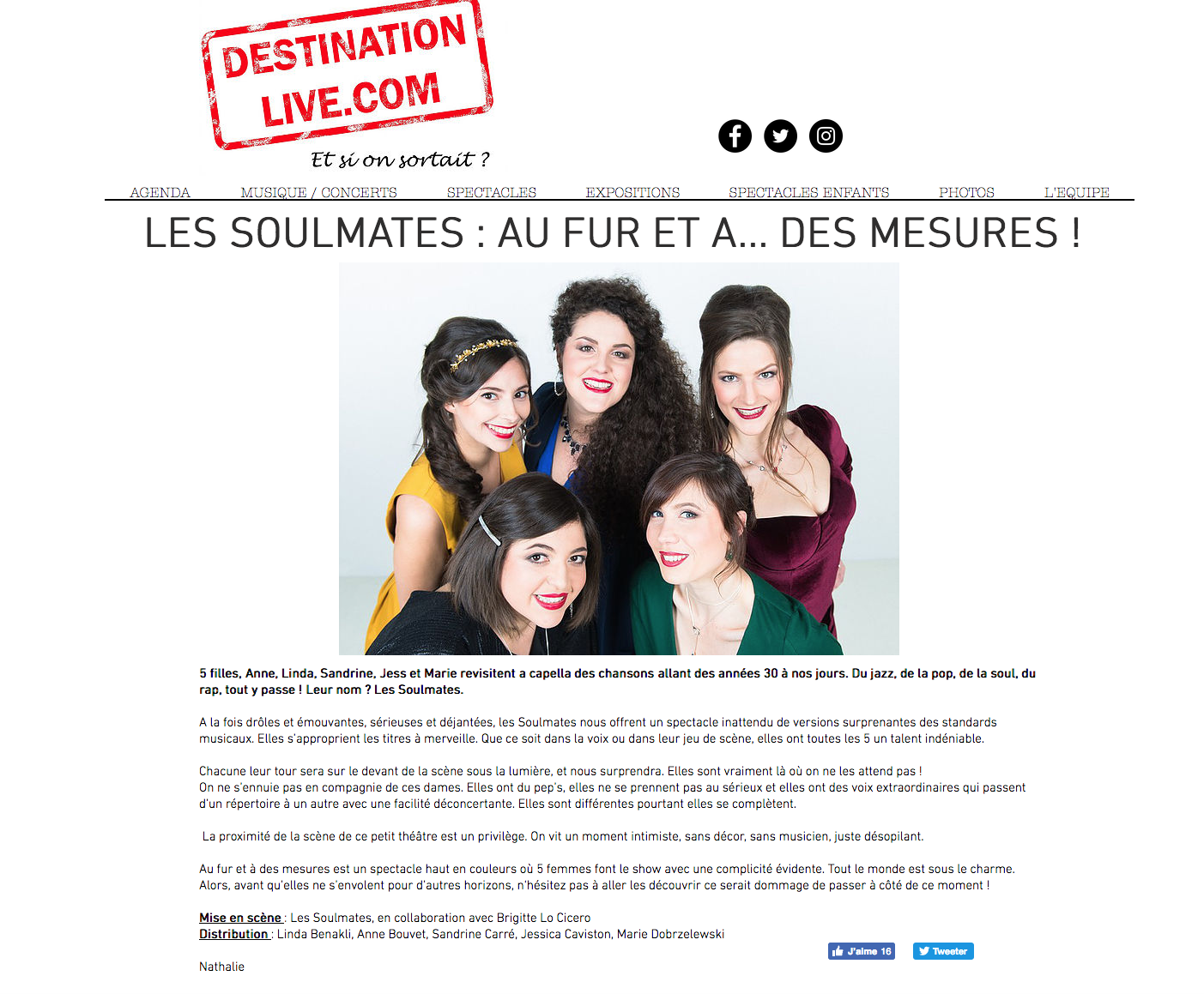 Destination Live
