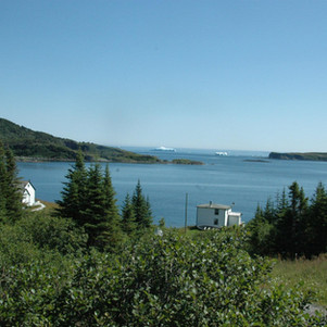 from the main road