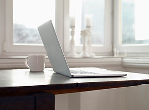 Laptop On Desk