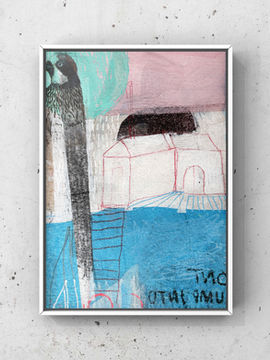 abstrakte Malerei, Collage, Farbflächen, geometrisch, bunt, Farben, neon, farbenfroh, Buchstaben, Wanddesign, Kunst, Papierkunst, Farbfläche, Farben, Gestaltung, Grafik, Geometrie, Design