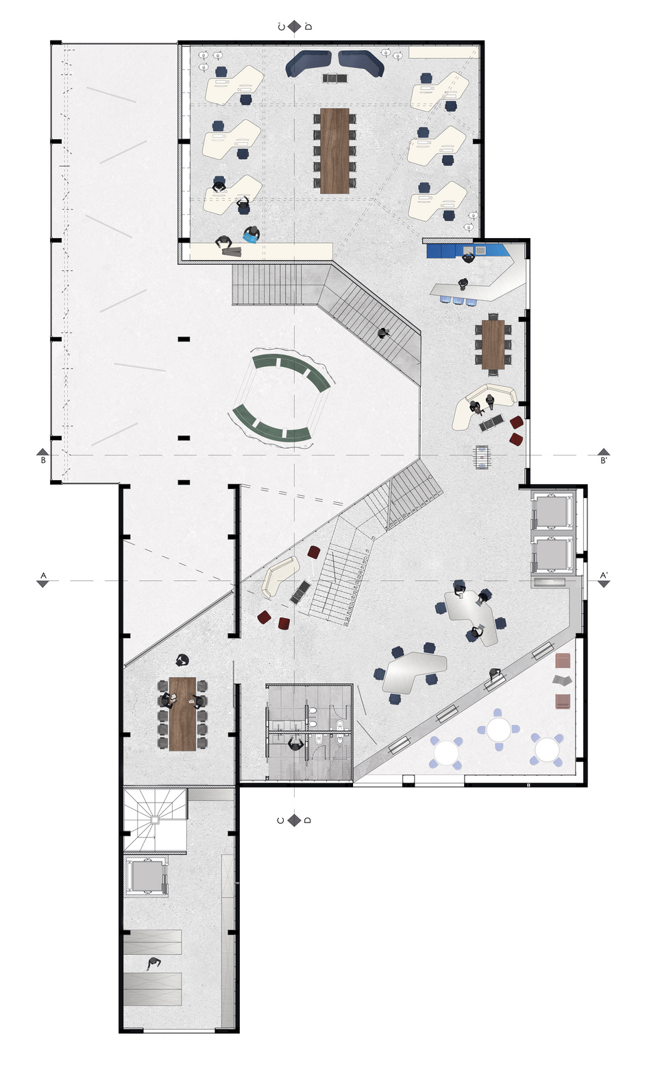 second floor plan