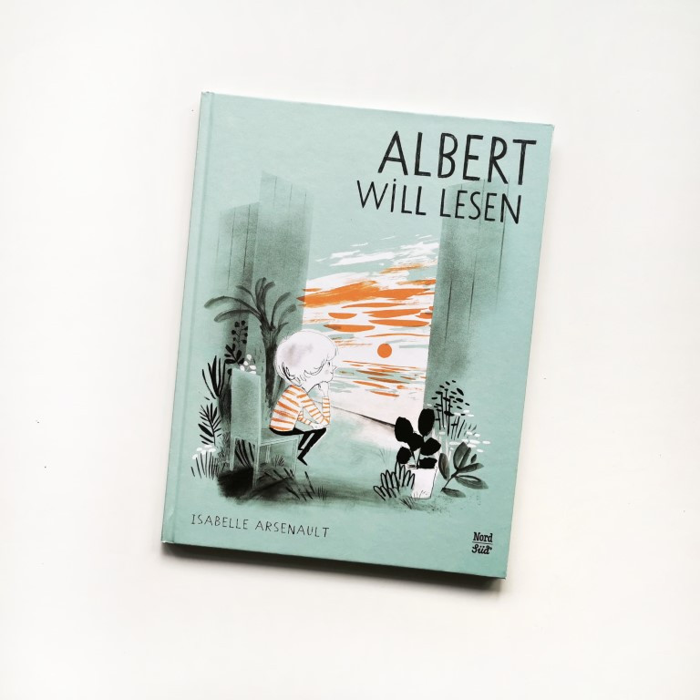 MINT & MALVE Buchtipp: Albert will lesen, Isabelle Arsenault, NordSüd Verlag, 2020