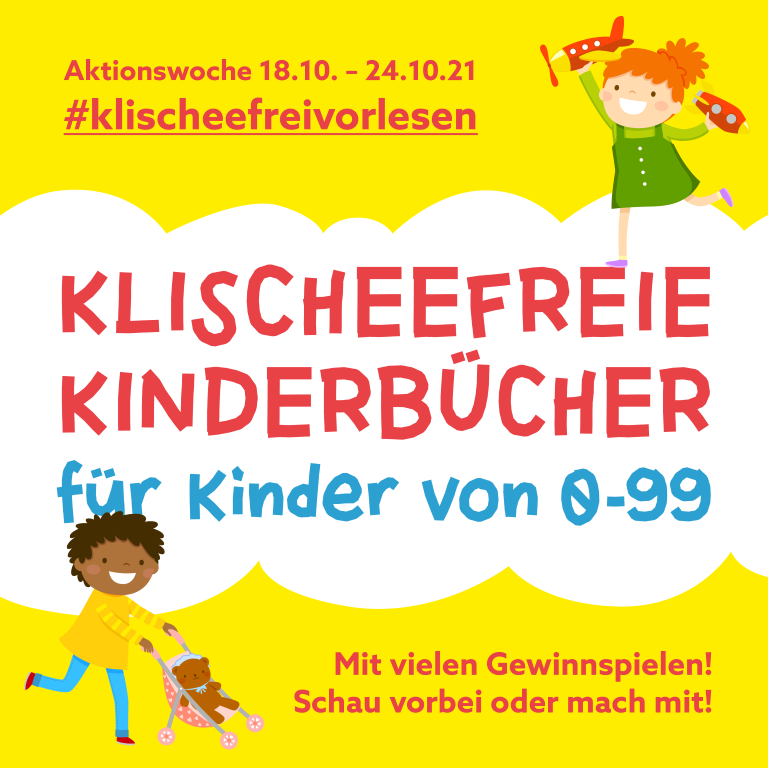 Aktion Klischeefreivorlesen 2021, von @buchlesekind und anderen