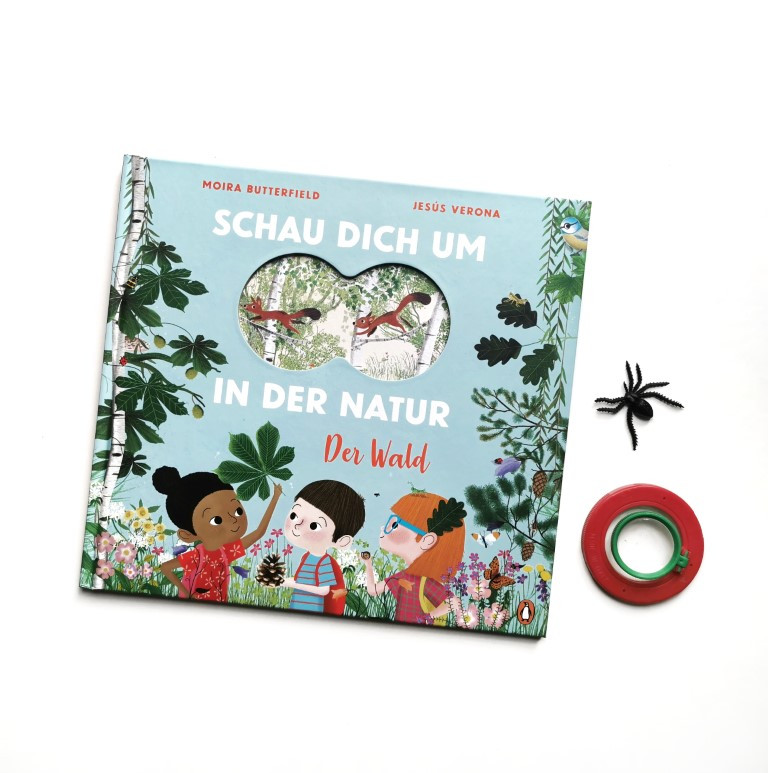 Schau dich um in der Natur - Der Wald - Moira Butterfield, Jesús Verona (Penguin Junior 2021)