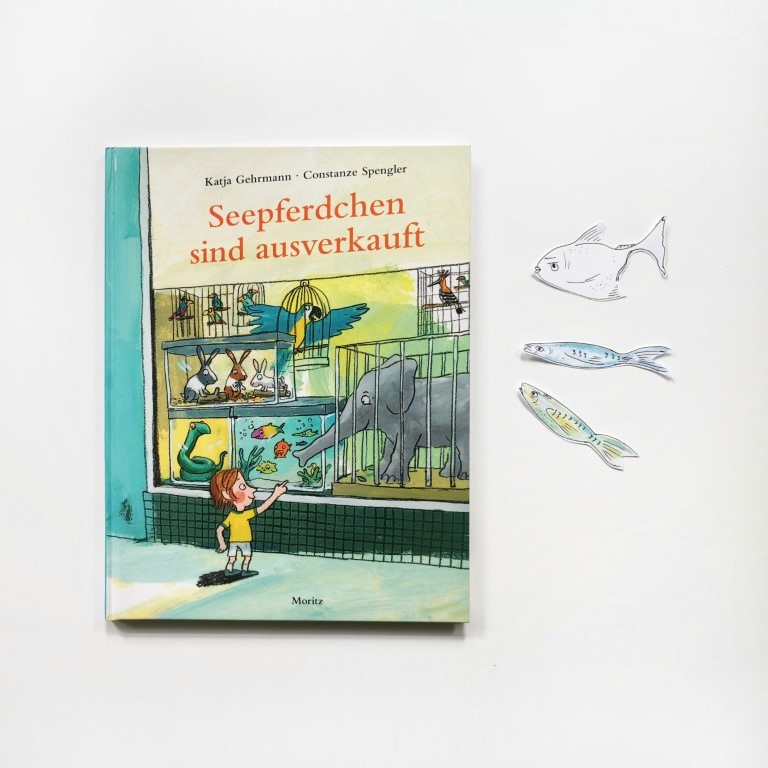 MINT & MALVE Buchtipp: Seepferdchen sind ausverkauft - Constanze Spengler, Katja Gehrmann, Moritz Verlag, 2020