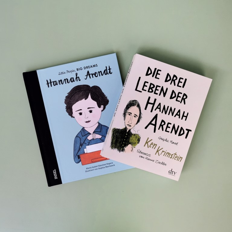 MINT & MALVE Buchtipp: Hannah Arendt für Gross und Klein (Insel 2020, dtv 2019)