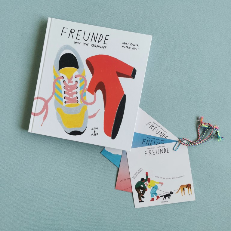 MINT & MALVE Buchtipp: Freunde. Was uns verbindet - Heike Faller und Valerio Vidali (Kein & Aber, 2020)
