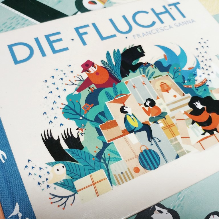 Die Flucht, Francesca Sanna, 2016, NordSüd Verlag