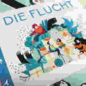 Die Flucht, Francesca Sanna, 2016, NordSüd Verlag