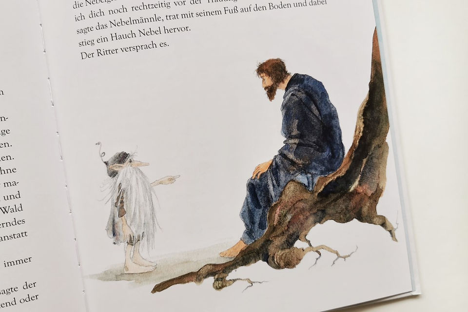Das Nebelmännle ist verspielt,