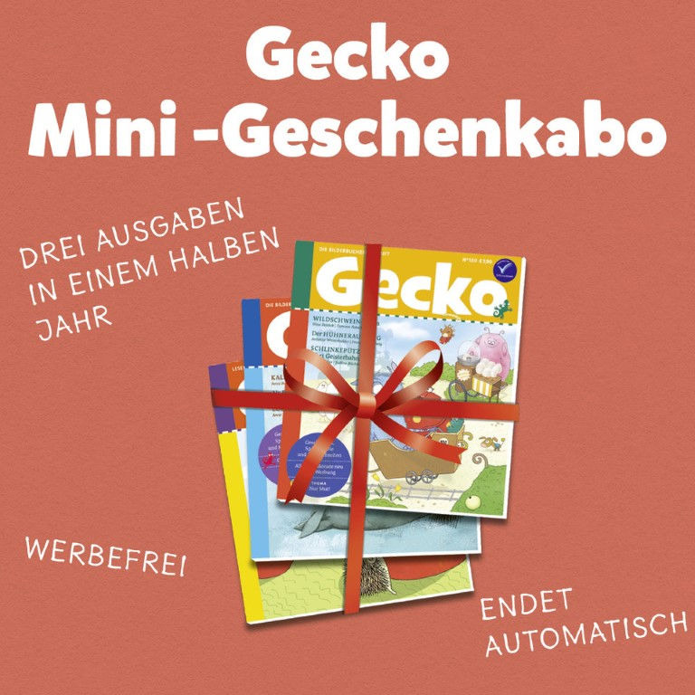Gecko Mini-Geschenkabo