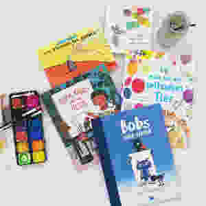 Kunterbunte Kinderbücher, diverse Verlage und Autor*innen