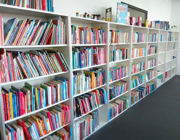 Die Bibliothek vom Zentrum Lesen der FHNW, Copyright FHNW