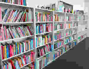 Die Bibliothek vom Zentrum Lesen der FHNW, Copyright FHNW