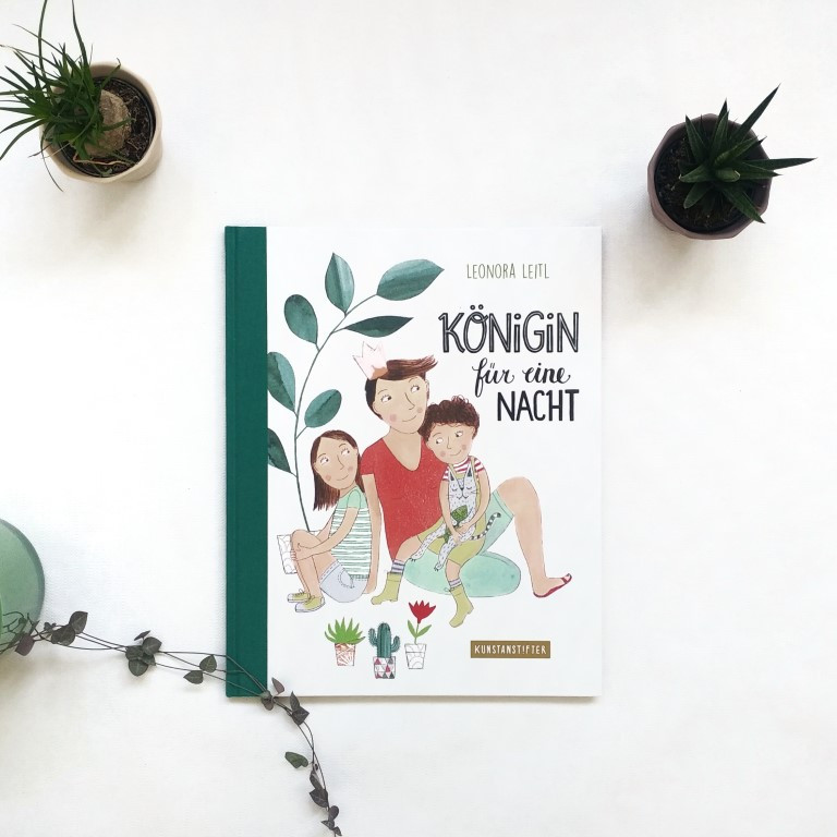 MINT & MALVE Buchtipp: Königin für eine Nacht, Leonora Leitl, kunstanstifter, 2019