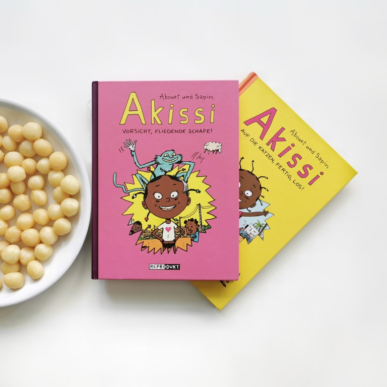 MINT & MALVE Buchtipp: Akissi 1 + 2 - Marguerite Abouet und Mathieu Sapin, Reprodukt (2018/2019)