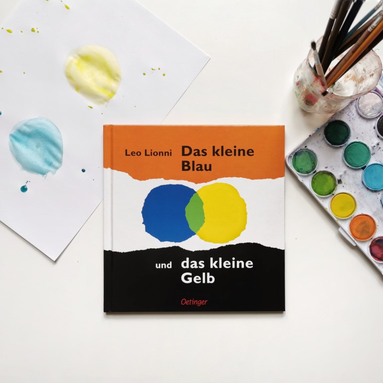 MINT & MALVE Buchtipp: Das kleine Blau und das kleine Gelb - Leo Lionni (Oetinger, 1962)