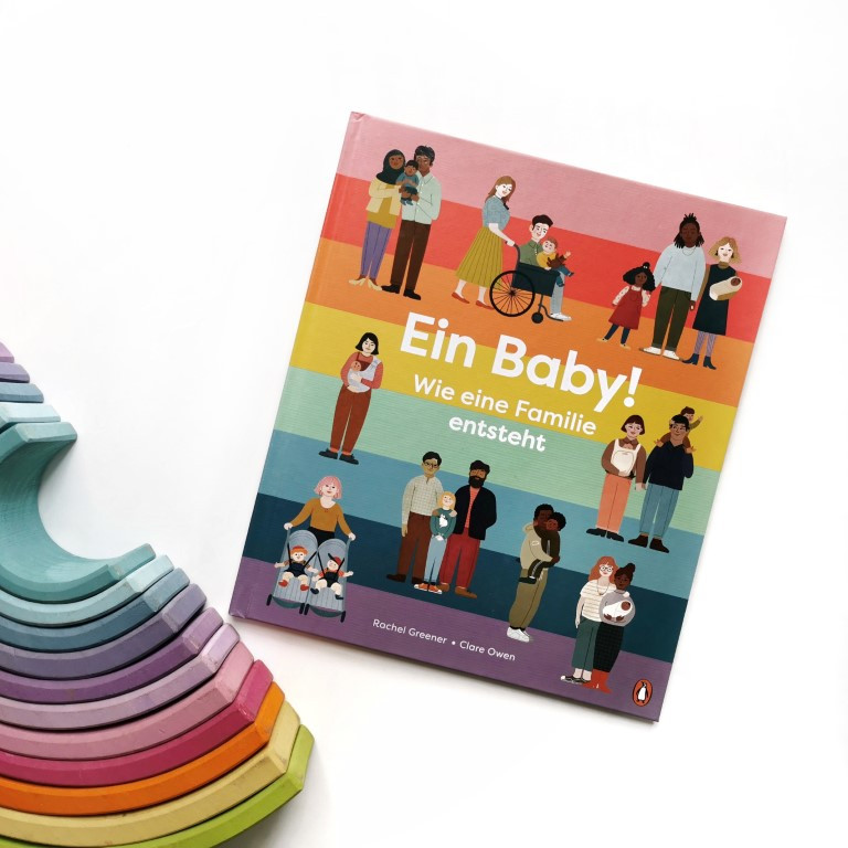 Ein Baby! Wie eine Familie entsteht - Rachel Greener, Clare Owen (Penguin Junior 2021)