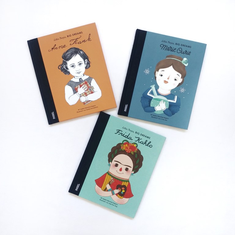 MINT & MALVE Buchtipp: Little People, Big Dreams, Isabel Sánchez Vegara, Insel Verlag, 2019