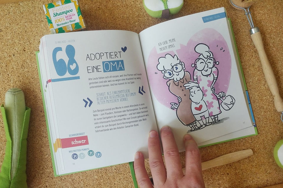 Eine Oma adoptieren.