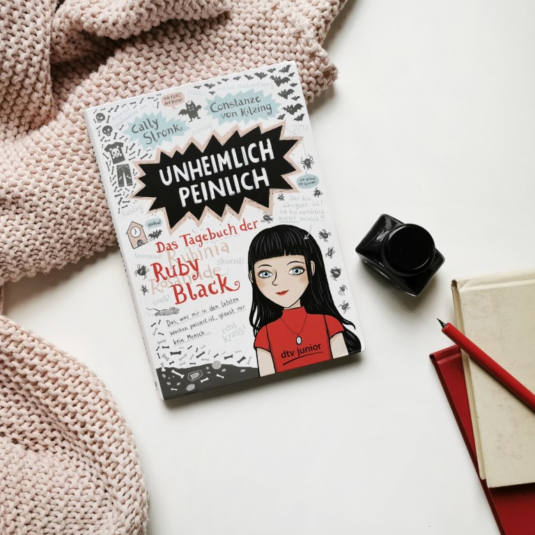 MINT & MALVE Buchtipp: Unheimlich peinlich - Cally Stronk, Constanze von Kitzing (dtv junior, 2020)