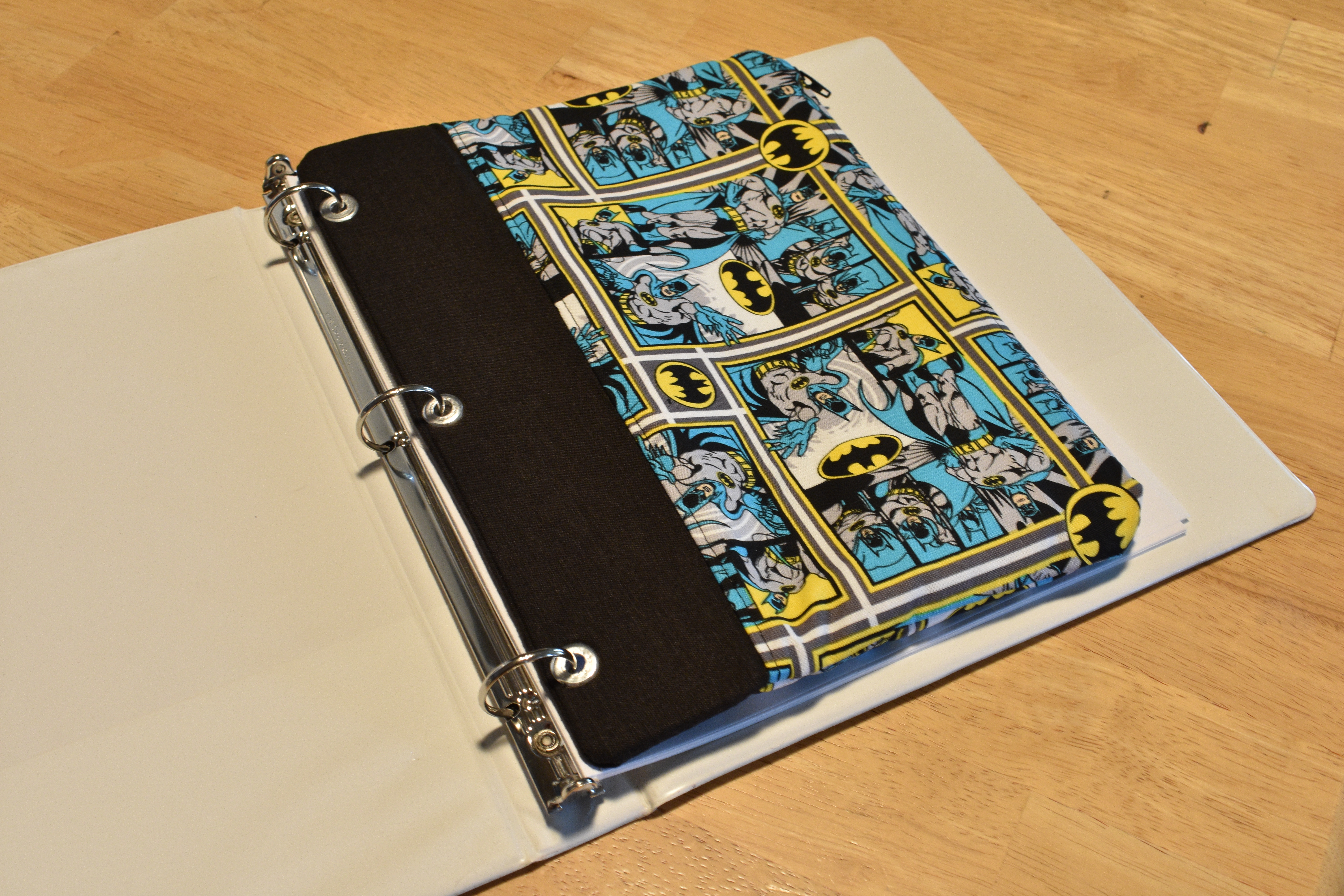 3 Ring Binder Pencil Pouch