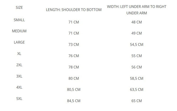 Size Guide