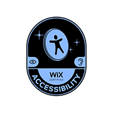 Wix Accessibility Badge